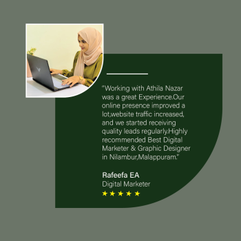 Best Digital Marketer & Graphic Designer In Nilambur,Malappuram-Testimonials